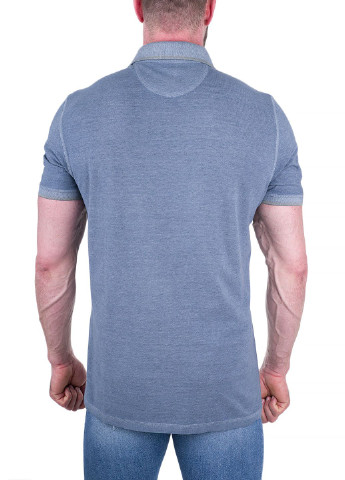 Серая футболка-поло для мужчин Kitaro однотонная