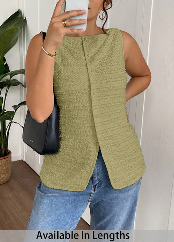 Гірчична блуза SHEIN