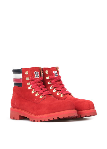 Красные осенние ботинки Tommy Hilfiger