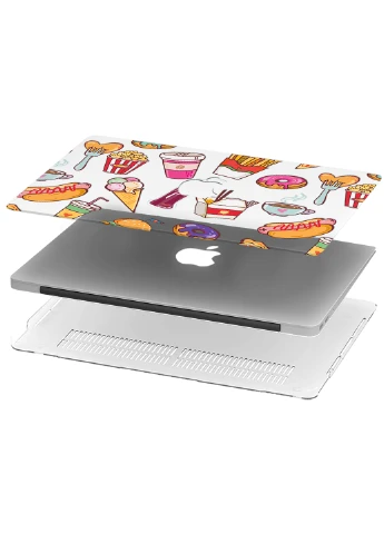 Чехол пластиковый для Apple MacBook 12 A1534 / A1931 Фастфуд (Fast food) (3365-1751) MobiPrint (218506202)