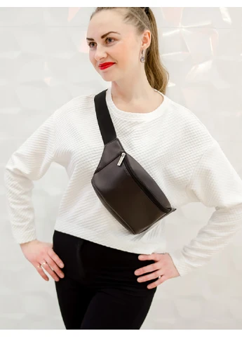 Женская сумка на пояс (бананка) 22х12х4 см Sambag (252133403)