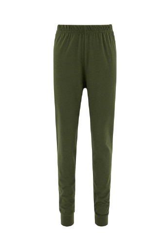 Серо-зеленая всесезон пижама(брюки, лонглив) лонгслив + брюки DeFacto
