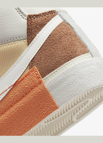 Цветные демисезонные кроссовки dq7673-001 Nike BLAZER MID PRO CLUB