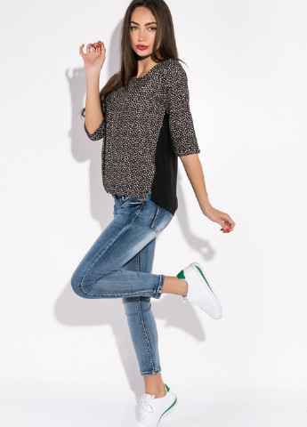 Чёрная блуза Time of Style