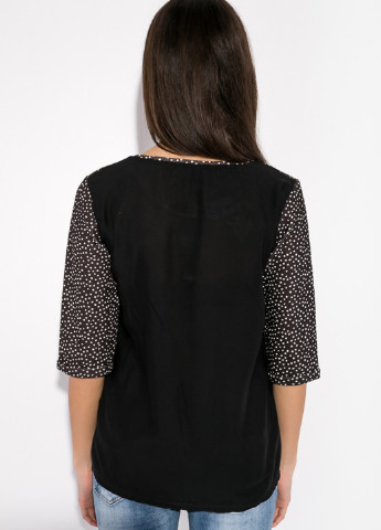 Чёрная блуза Time of Style