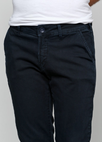 Темно-синие джинсовые демисезонные брюки Madoc