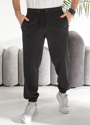 Графитовые кэжуал демисезонные джоггеры брюки Demma