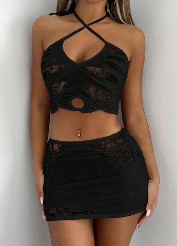 Костюм (топ, юбка) SHEIN (316469892)