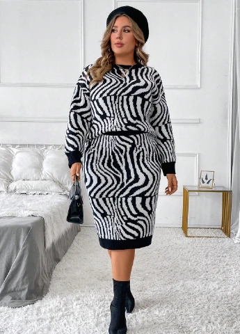 Костюм (джемпер, спідниця) SHEIN (334101940)