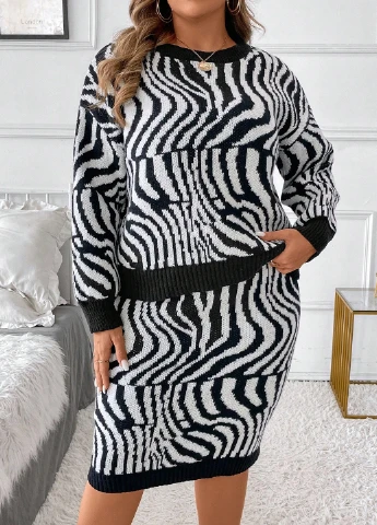 Костюм (джемпер, спідниця) SHEIN (334101940)