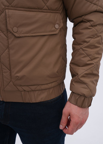 Коричневая демисезонная куртка Trend Collection