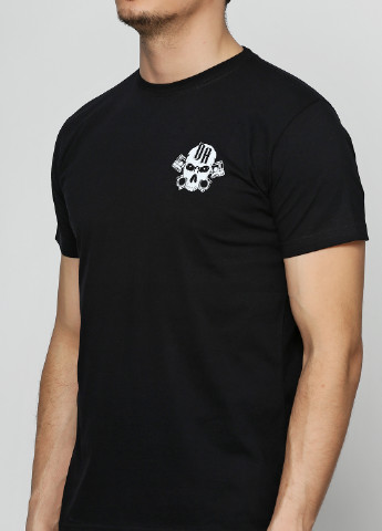 Черная футболка с коротким рукавом Dobermans Aggressive
