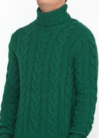 Зелений демісезонний светр хомут Ralph Lauren