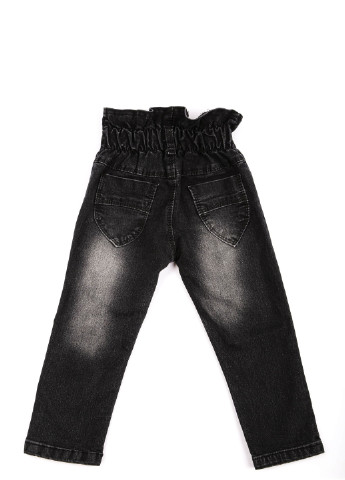 Черные демисезонные джинсы 6804 98 черный (2000904016433) Pitiki kids