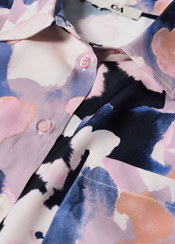 Сиреневая блуза C&A