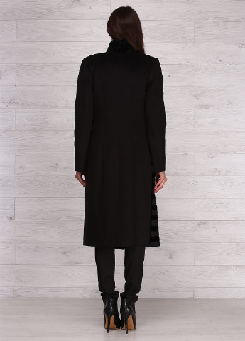 Черное демисезонное Пальто Naona Mazzatti