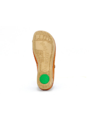 Коричневые женские сабо кожаные 953 Leon