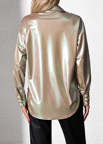 Лиловая блуза SHEIN