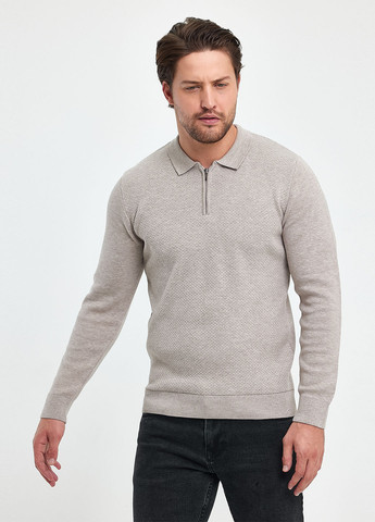Бежевый демисезонный свитер Trend Collection