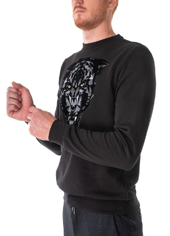 Черный свитшот Antony Morato однотонный (249976680)