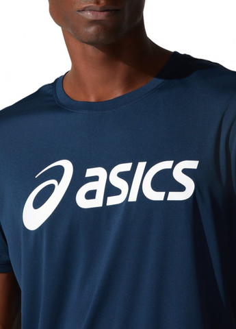 Темно-синя футболка Asics