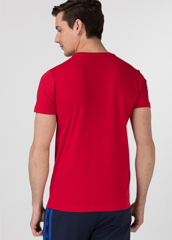 Червона футболка Lacoste