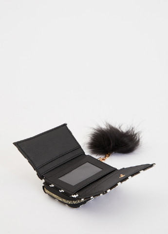 Бумажник DeFacto чёрно-белого кэжуал