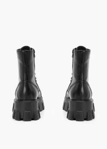 Осенние широкие туристические ботинки на шнуровке Boohoo