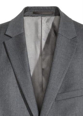 Шерстяной пиджак Regular fit H&M (215824750)