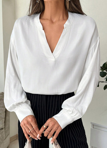 Біла блуза SHEIN