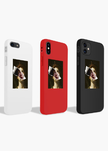 Чохол силіконовий Apple Iphone Xs Ренесанс Ума Турман (Renaissance Pulp Fiction) (8938-1587) MobiPrint (219485574)