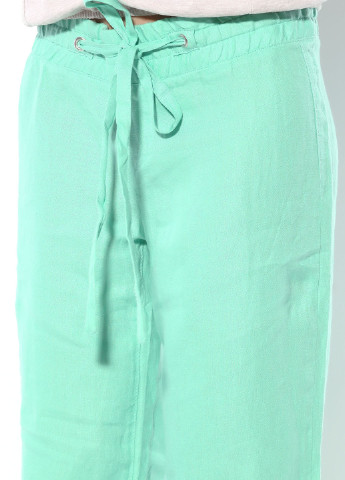 Зеленые кэжуал демисезонные брюки Madoc