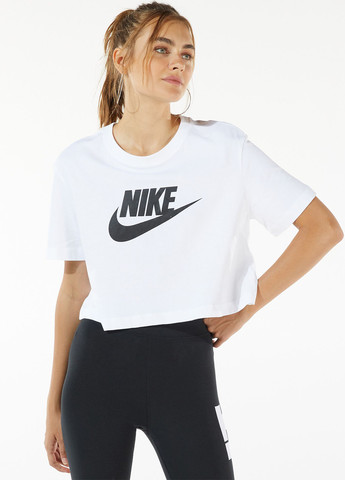 Белая демисезон футболка Nike
