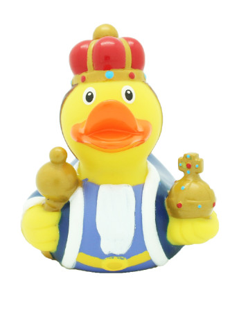 Игрушка для купания Утка Король, 8,5x8,5x7,5 см Funny Ducks (250618815)