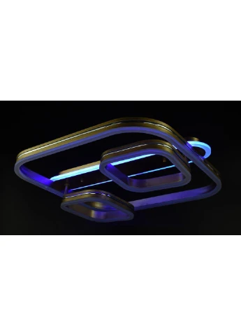 Люстра потолочная LED A55071/1+2-RGB-sg+ch Золото 12х50х55 см. Sunnysky (253122402)