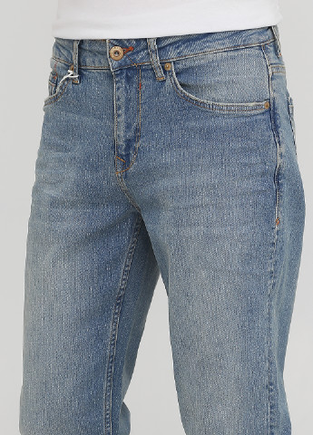 Голубые демисезонные прямые джинсы 067 JACK Colin's