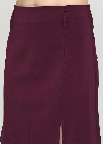 Фиолетовая кэжуал однотонная юбка Charme de Paris мини