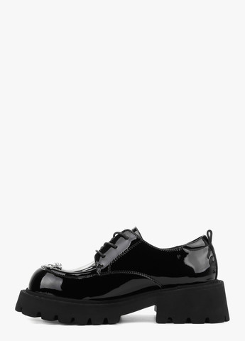 Le'BERDES Туфлі дербі чорний з натуральна шкіра, україна — демісезон (302137748)