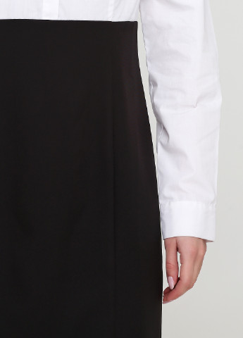Чорно-білий ділова сукня сорочка Heine однотонна