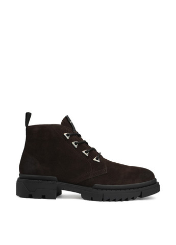 Коричневые осенние ботинки тимберленды Karl Lagerfeld
