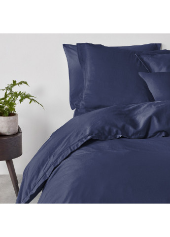 Комплект евро постельного белья RANFORS BLUE WINTER WOOD NIGHT Blue (2 наволочки 50х70 в подарок) Cosas (251281553)