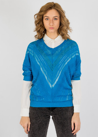 Світло-синій літній пуловер пуловер Vero Moda