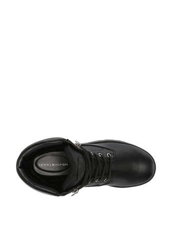 Осенние ботинки Tommy Hilfiger без декора из искусственной кожи