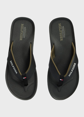 Черные кэжуал вьетнамки Tommy Hilfiger