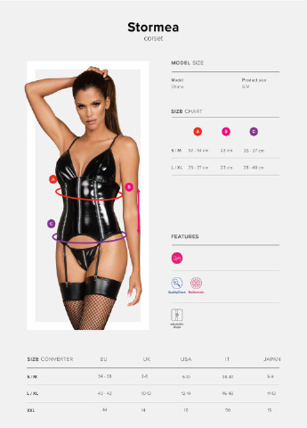 Корсет (корсет, стрінги) Obsessive (230034255)