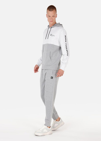 Светло-серые спортивные, кэжуал демисезонные джоггеры брюки Colin's