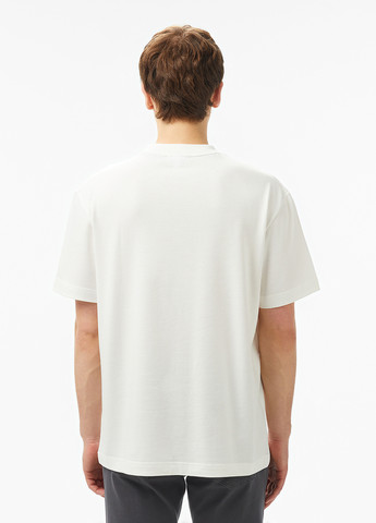 Белая футболка Lacoste