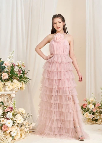 Пудрова сукня SHEIN (325115147)