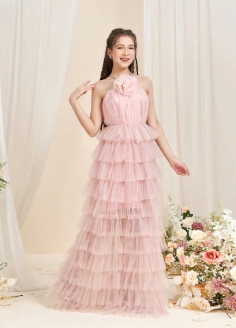 Пудрова сукня SHEIN (325115147)