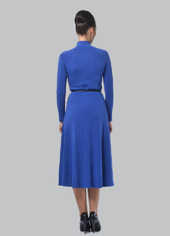 Синя кежуал сукня, сукня сукня-водолазка Alika Kruss однотонна